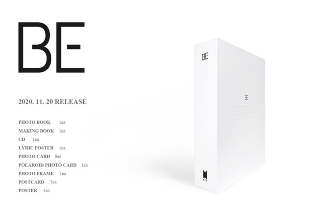 BTS BE Deluxe Edition Album + Photobook + Making Book + Photocard