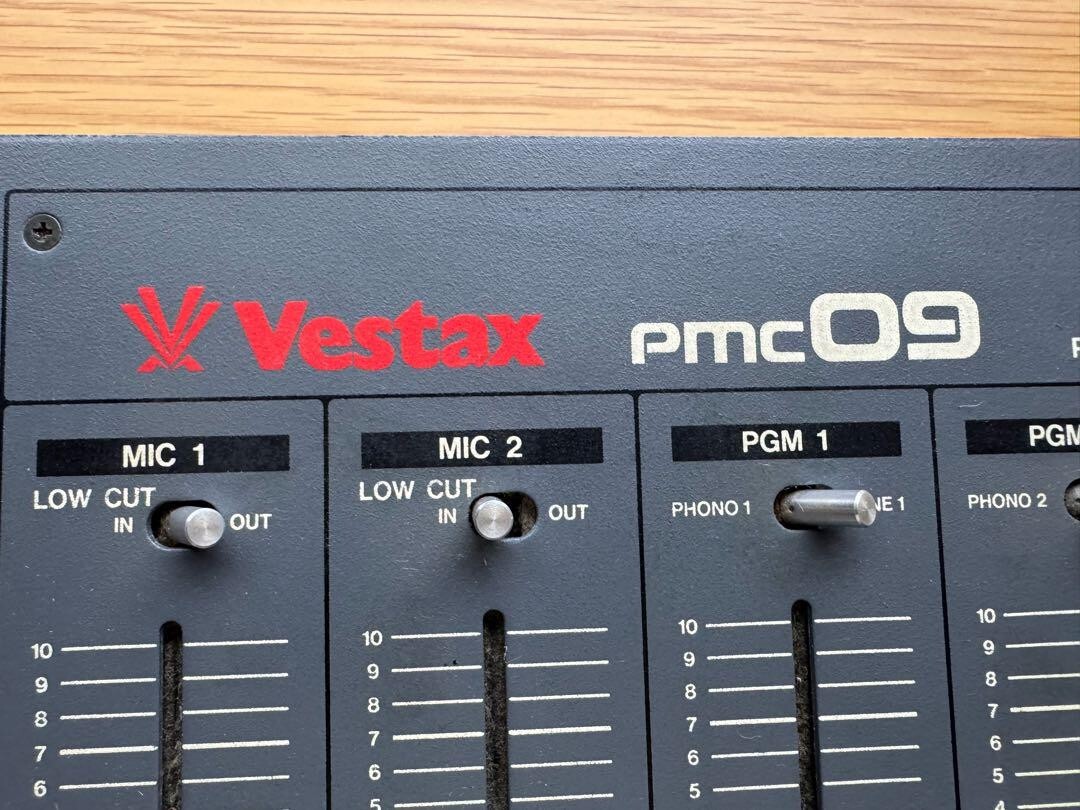 VESTAX DJ mixer MIXER PMC09 PMC 09 Used Tested | eBay