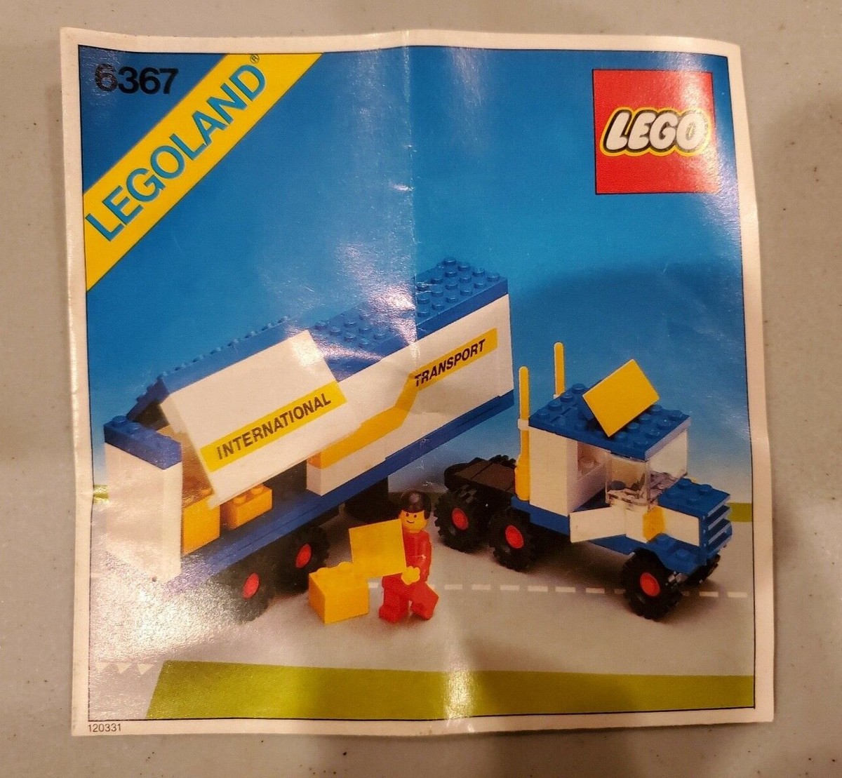LEGO Truck 6367 vintage 1984 includes box and instructions | eBay
