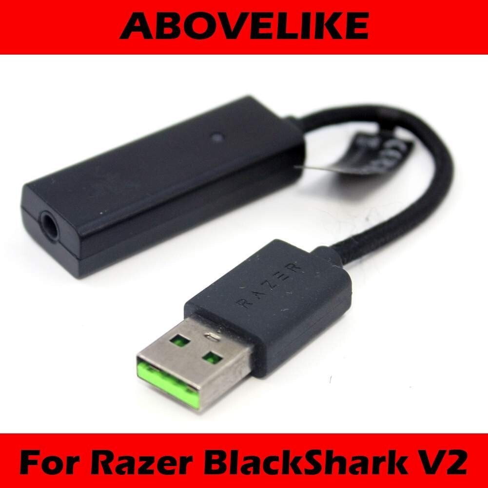 Gaming Headset USB Sound Card Adapter RC30-0323 3.5mm-USB For