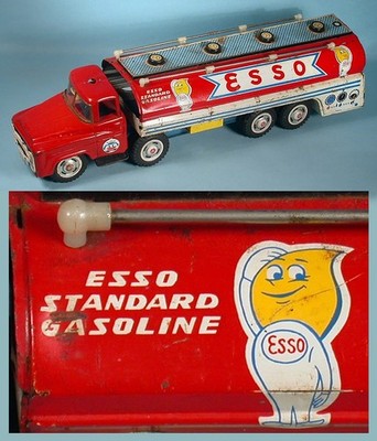 1950-60s ESSO Gas Tanker Truck 18