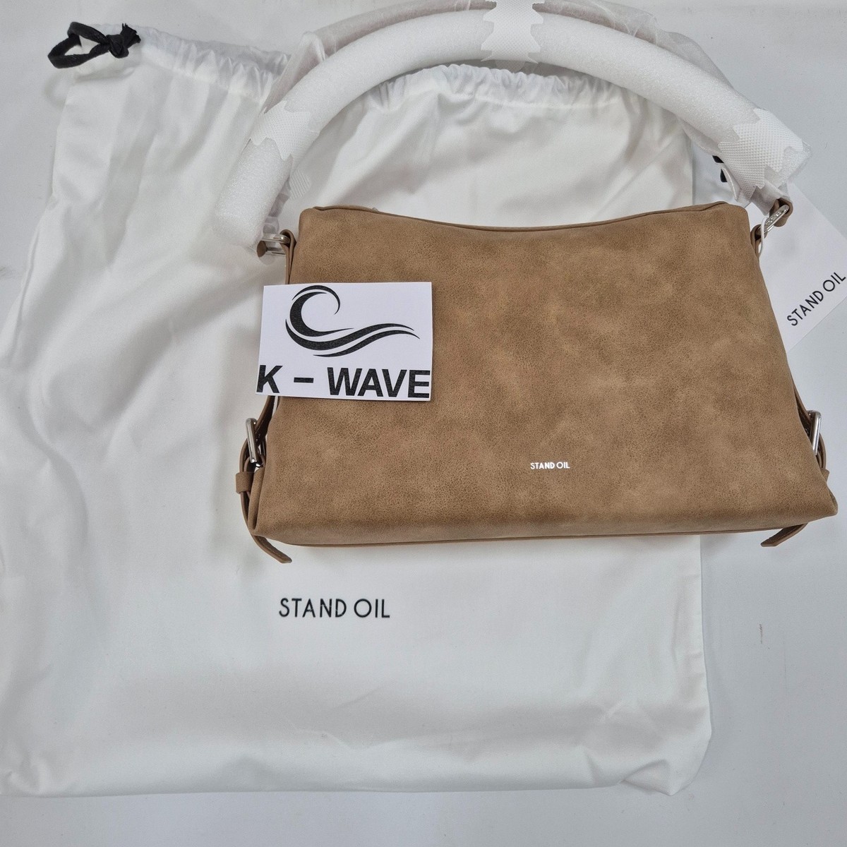 Stand Oil / Mushy Bag Mini / Camel Color / Shoulder Bag / Express