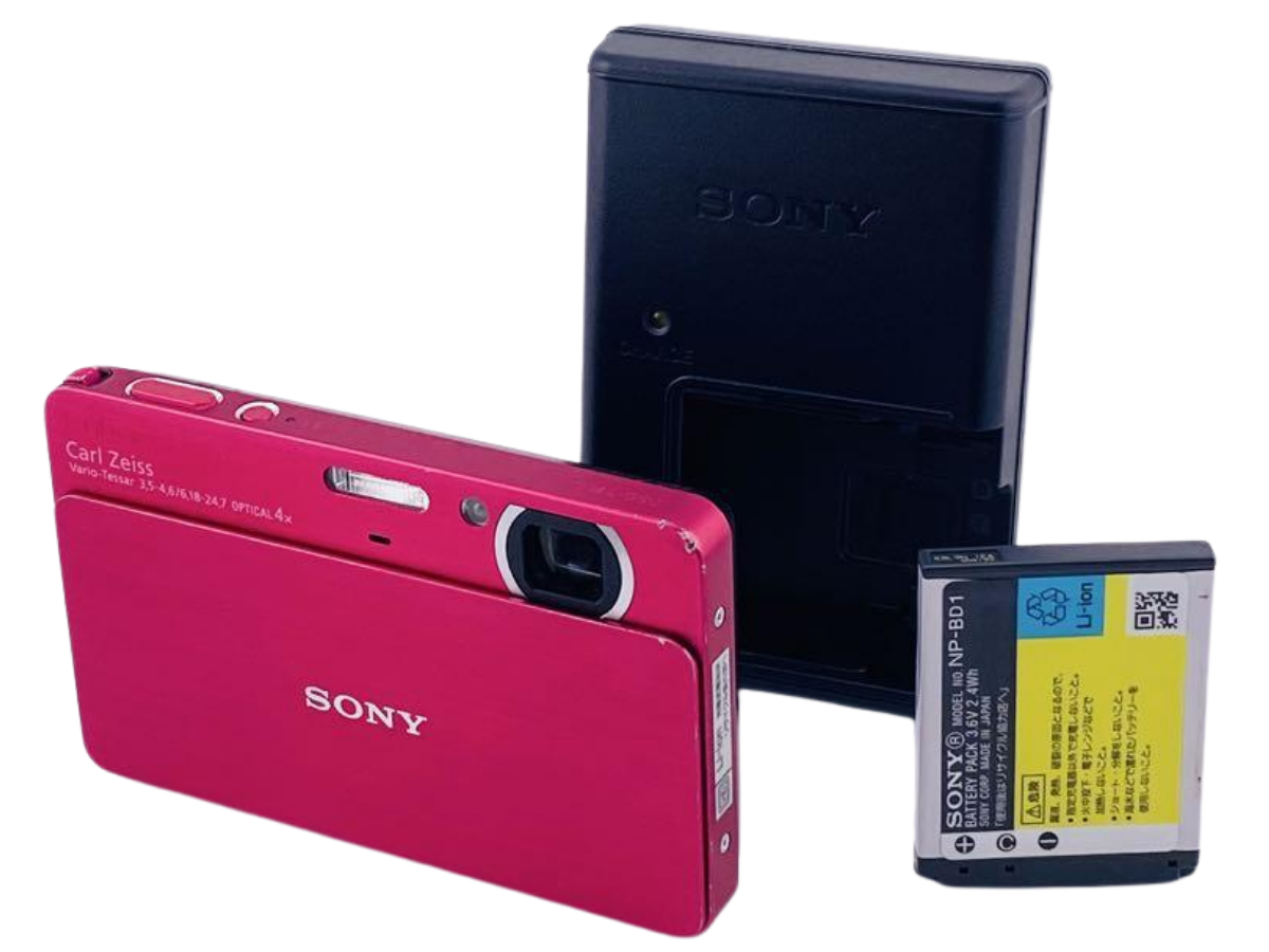 SONY Cyber-shot DSC-T700 Pink 10.1MP Compact Digital Camera From