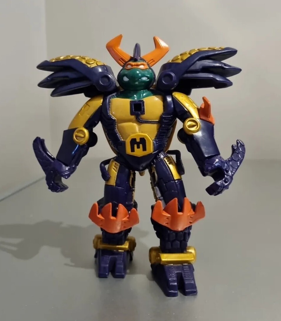 1994 Cyber Samurai Michelangelo Teenage Mutant Ninja Turtles TMNT