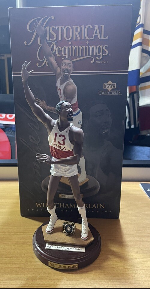 Signed Wilt Chamberlain 1966-67 