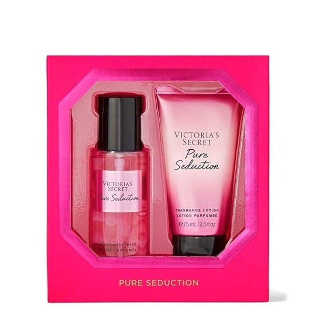 Victoria's Secret PURE SEDUCTION Gift Set Fragrance Mist & Lotion