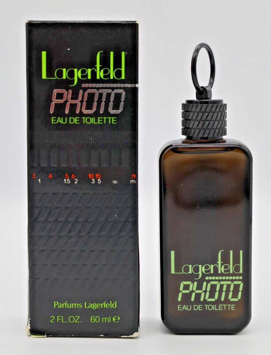 Karl Lagerfeld Photo EDT 60ml / 2 oz Vintage Authentic with Box by