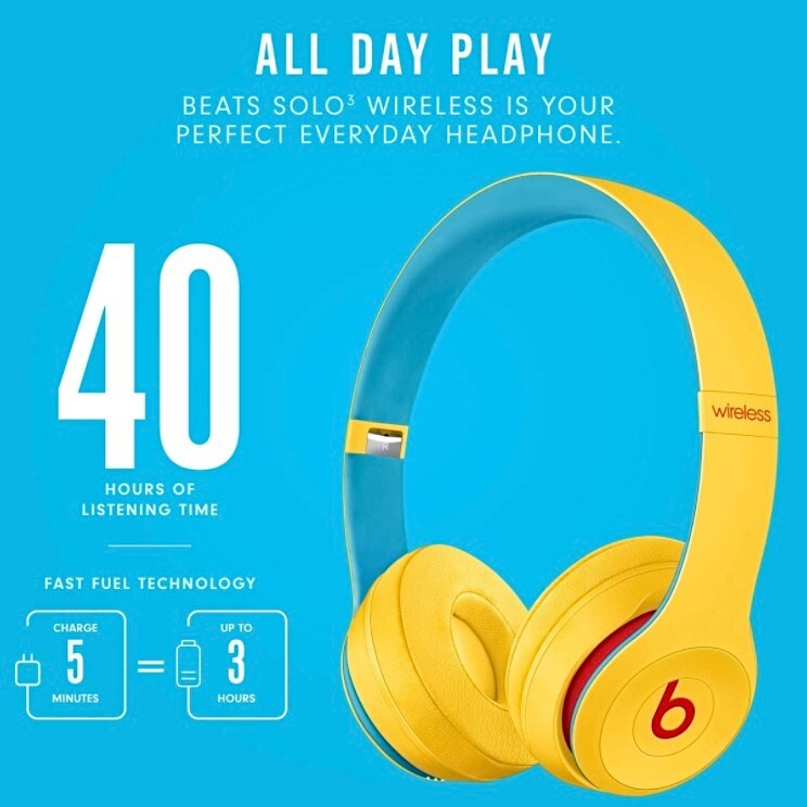 New Sealed - Beats Solo3 Wireless Bluetooth Club Collection