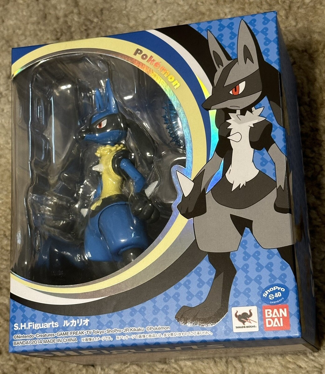 SH FIGUARTS POKEMON LUCARIO FIGURE BANDAI NEW | eBay