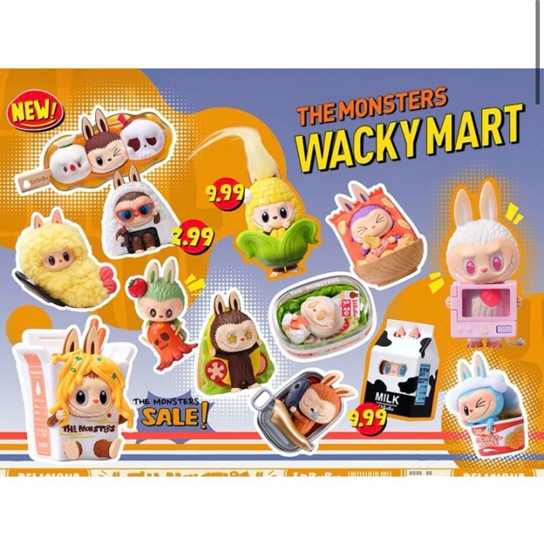 POP MART Wacky Mart Series 巾着 アソート POP MART Wacky Mart