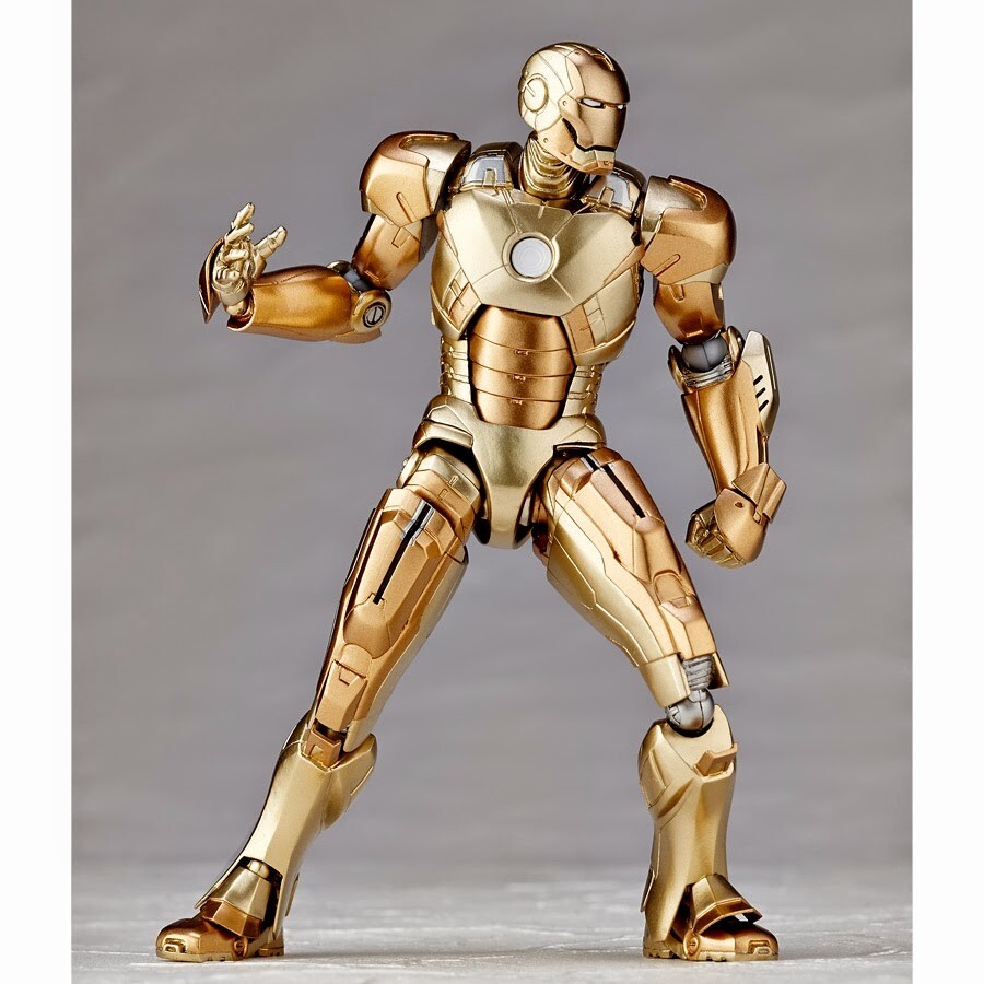 Yamaguchi Revoltech 052 Ironman Mark XXI Iron Man MK 21 Midas