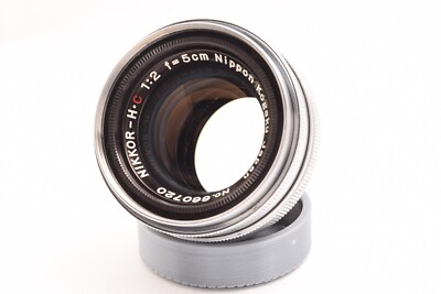 NIKKOR-H.C 5cm 50mm f2 Nippon Kogaku Lens NIKON S mount f/2
