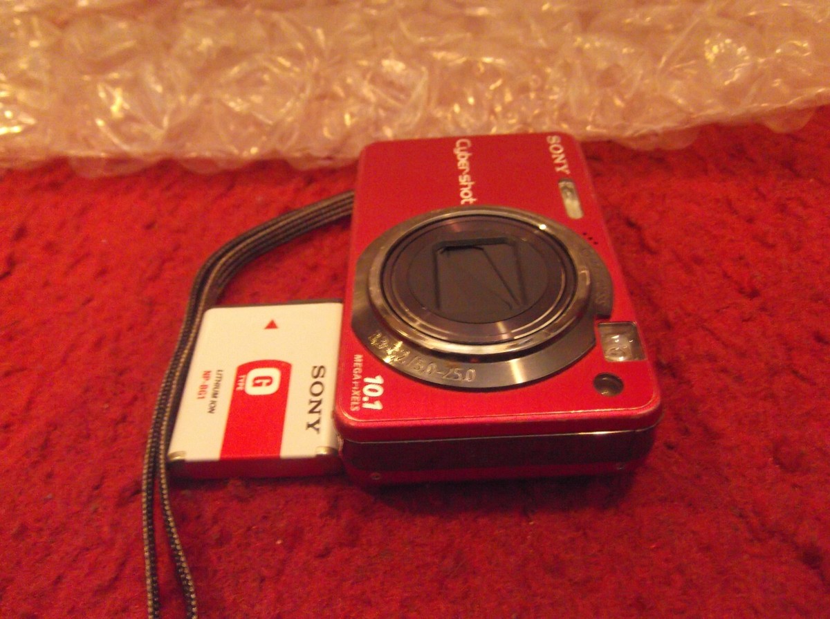 Sony CyberShot DSC-W170 10.1MP 5x Digital Camera - Red | eBay