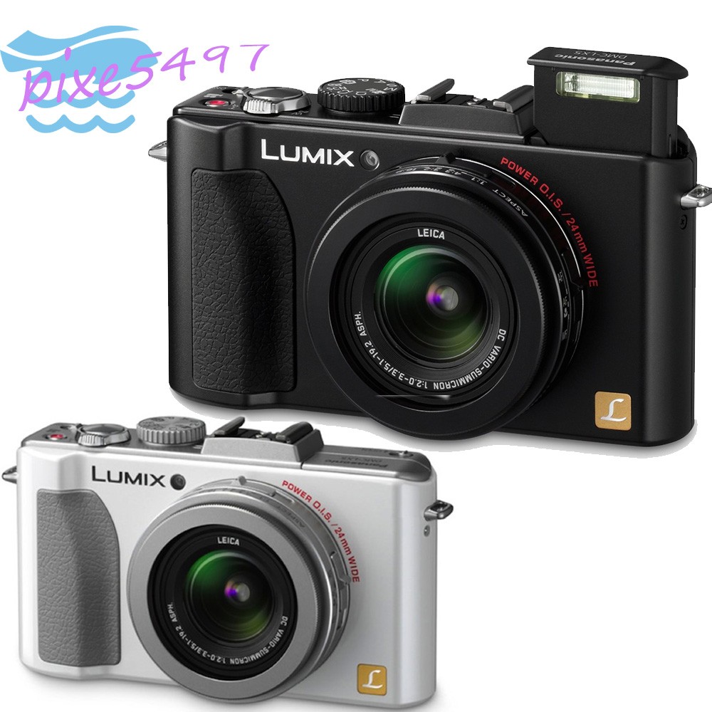 Panasonic LUMIX DMC-LX5 Digital Camera 10.1MP 3.8X Optical Zoom