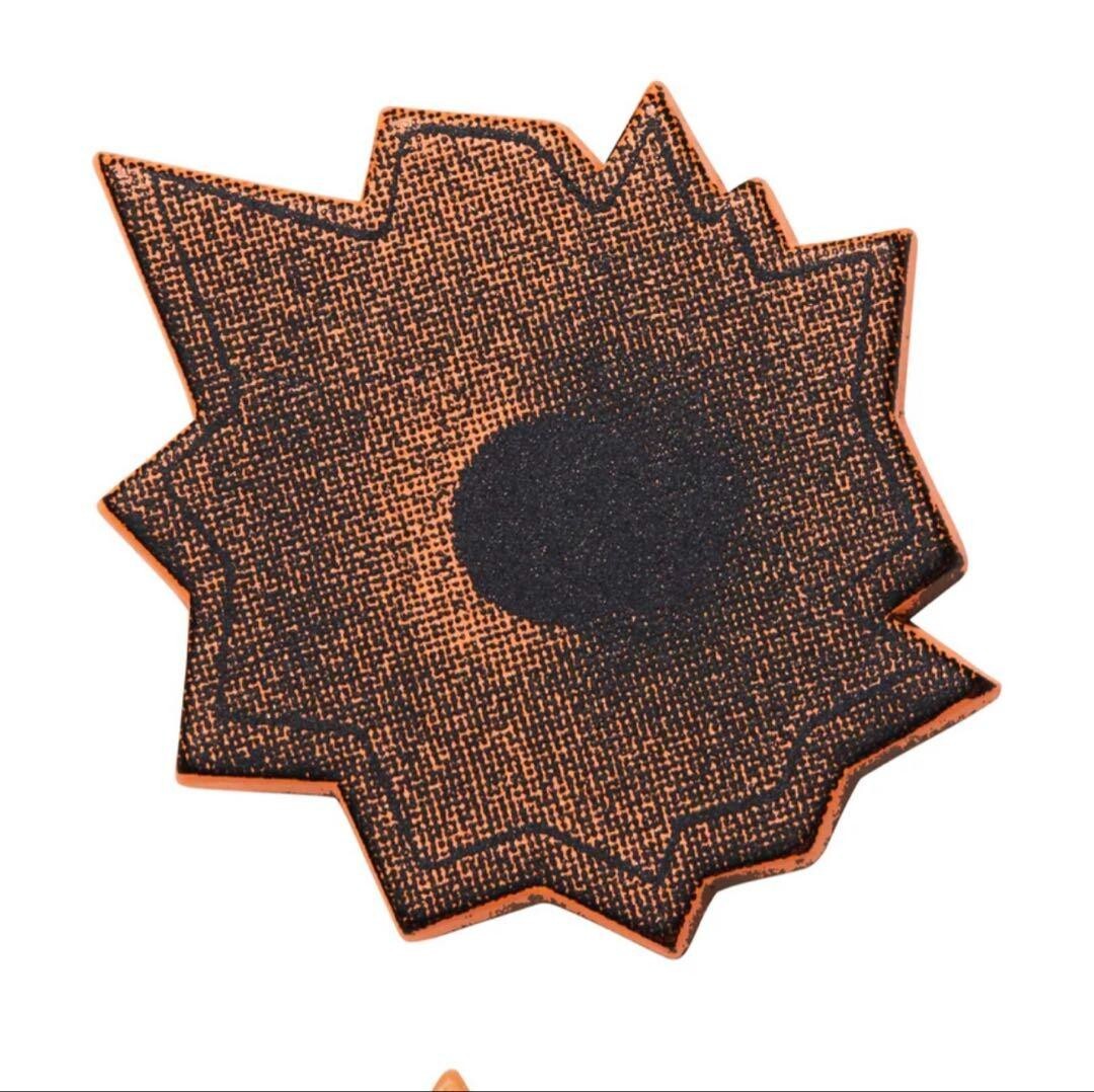 Brand New Supreme/Nate Lowman Bullet Hole Pin Orange Japan Limited