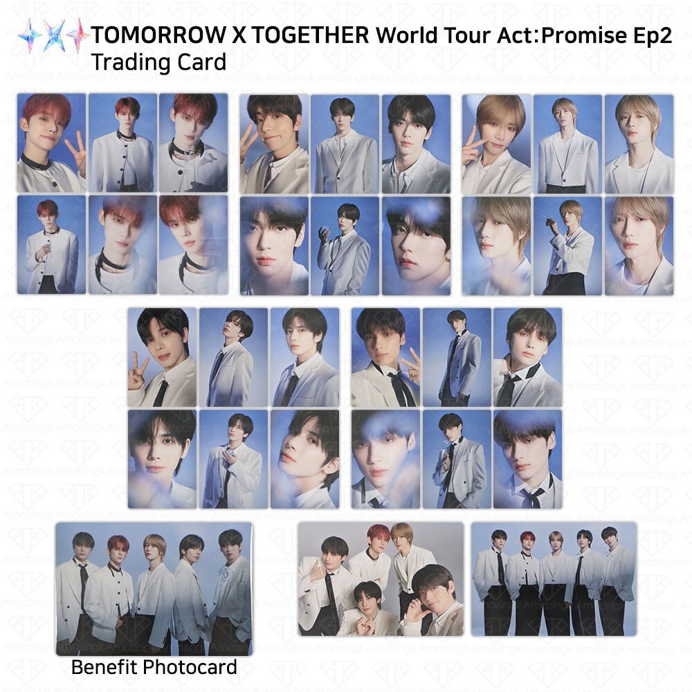 TXT World Tour Act : Promise Ep2 Trading Card Weverse Shop Benefit
