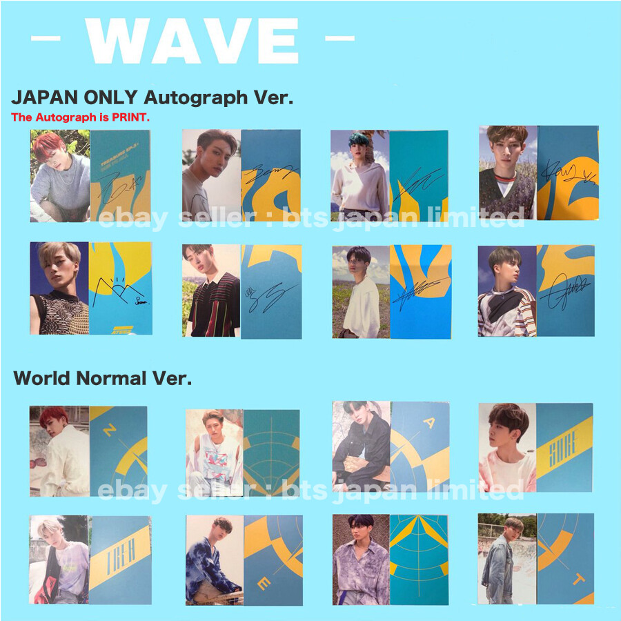 ATEEZ TREASURE EP.3 : One To All / WAVE ver. Official Photocard