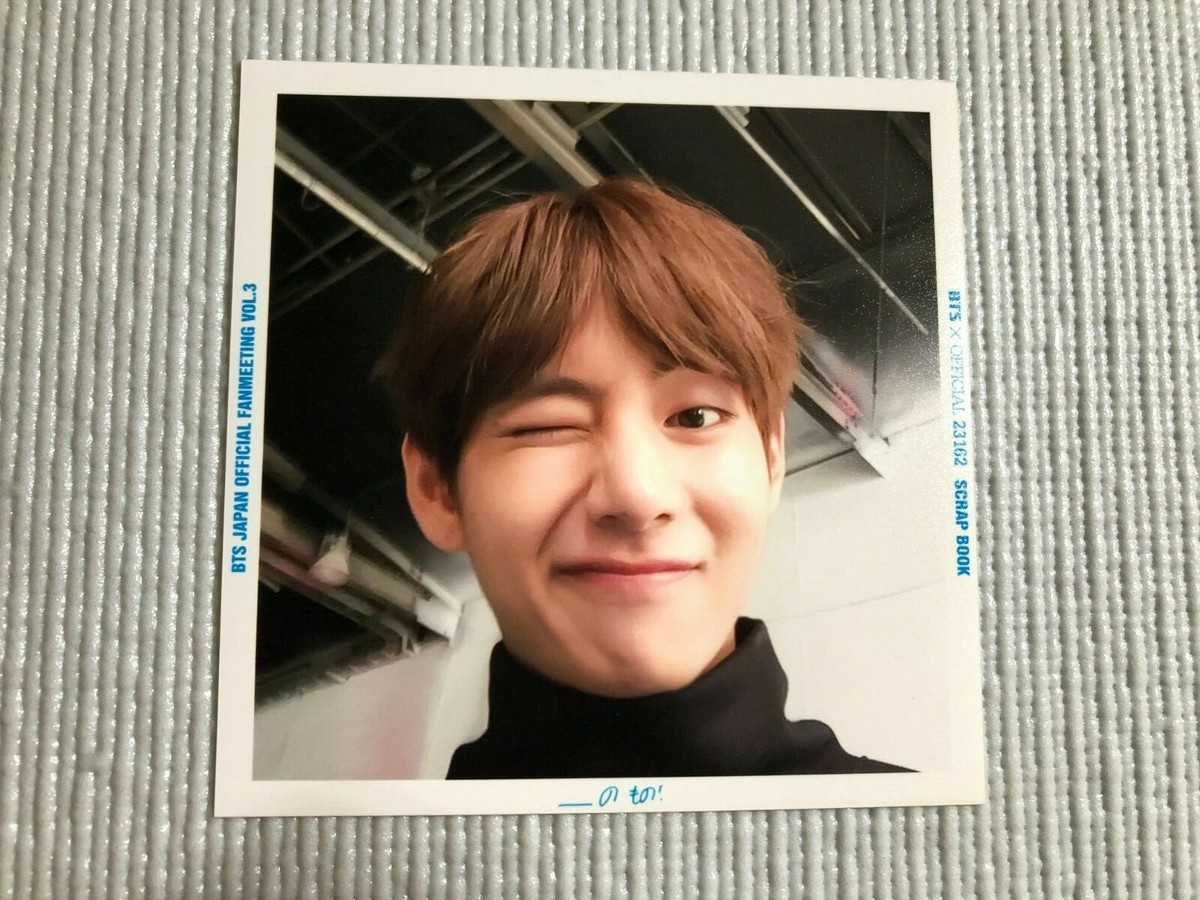 BTS JAPAN OFFICIAL FANMEETING VOL.3 君に届くScrap Book Photo Card