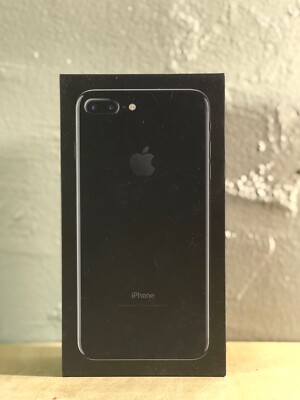 Apple iPhone 7 Plus Jet Black 128 GB (EMPTY BOX ONLY) - No Phone