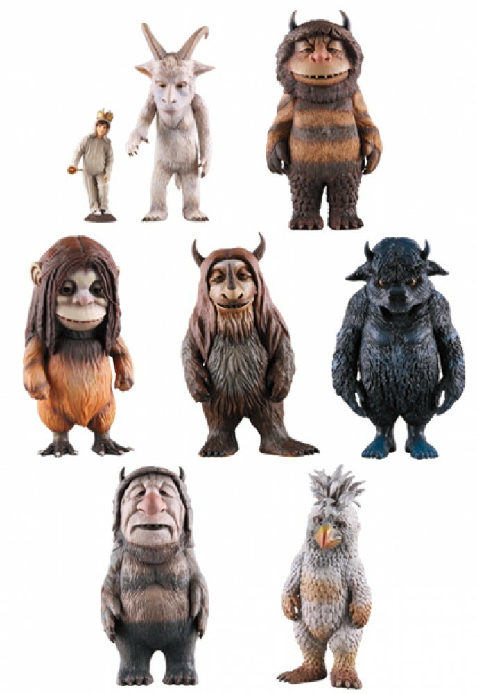 Medicom Toy Where the Wild Things Are VCD Figure Doll 7pcs