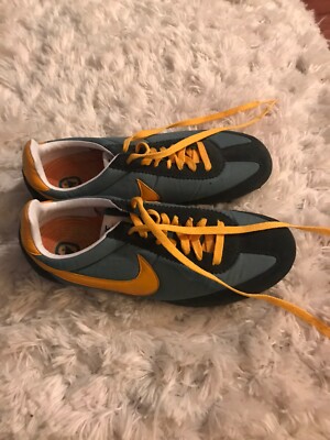 Vintage Nike Oregon Waffle Green Yellow “Pine Tree” Running Shoes