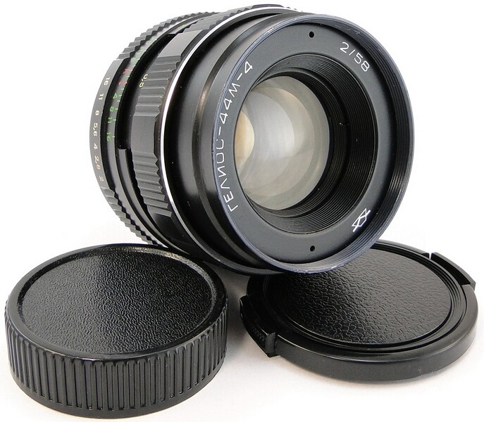 ⭐SERVICED⭐ KMZ Russian LOGO HELIOS 44m-4 USSR Lens M42 + Adapt