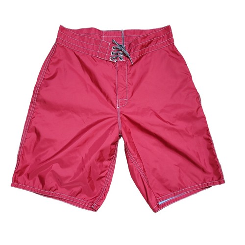 Birdwell 311 White Tips Board Shorts Size 29 USA-Made Limited