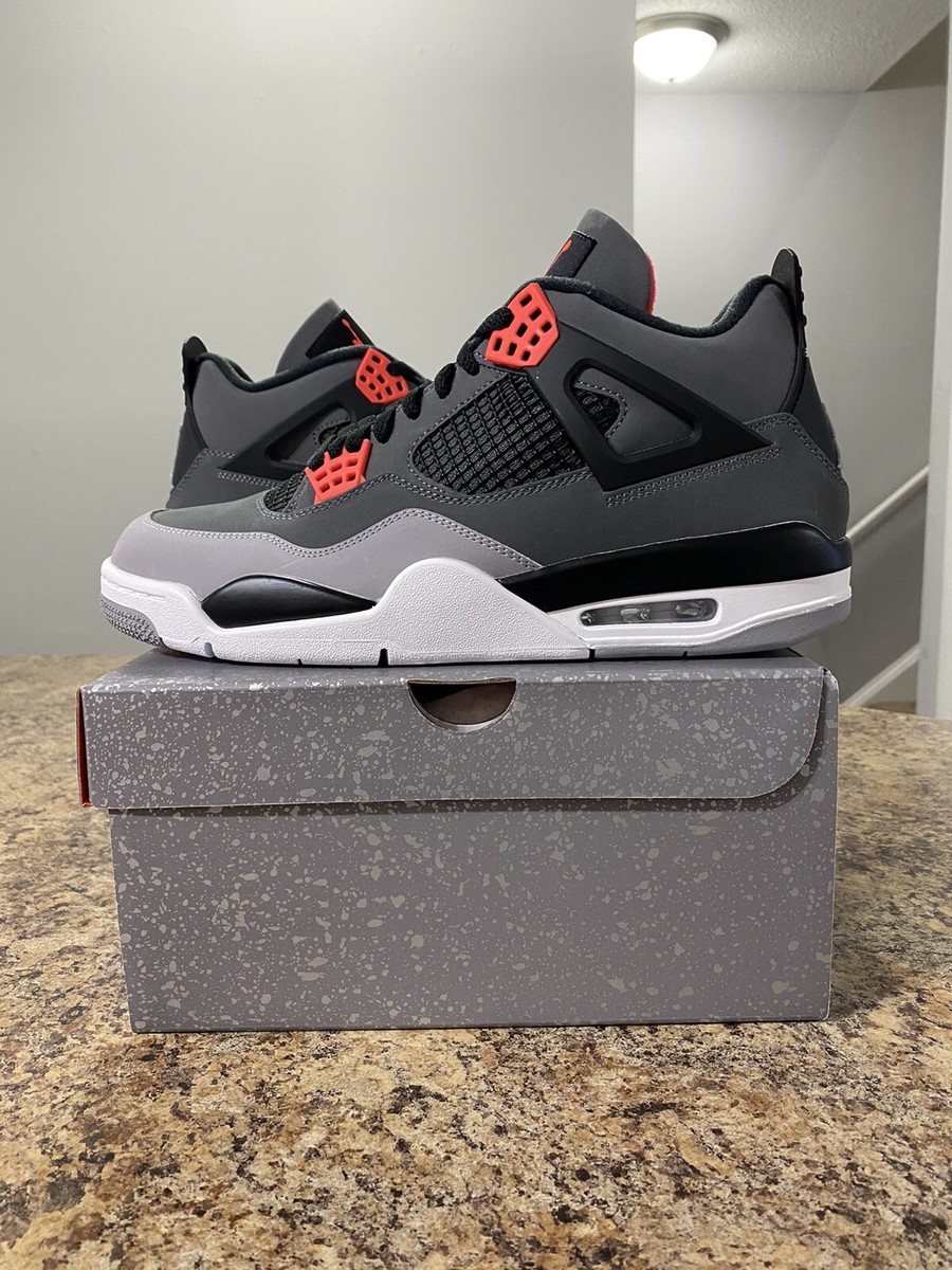 Nike Air Jordan 4 Retro Infrared Men DH6927-061 New Authentic | eBay