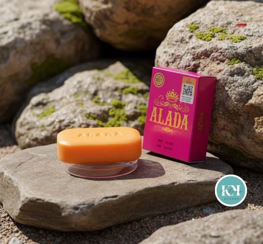 ALADA Whitening Soap Naturally Brightening Natural Extract Face