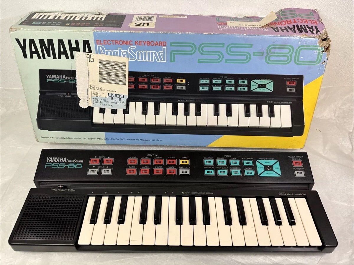YAMAHA PSSー80 ポータサウンド キーボード 電子ピアノ Br1 Yamaha