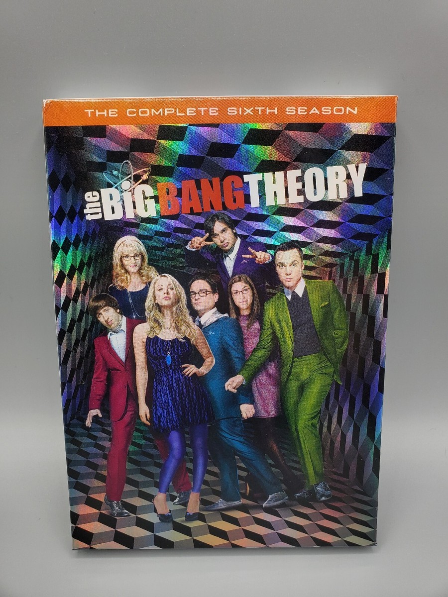 The Big Bang Theory Season 6 DVD Jim Parsons Johnny Galecki | eBay