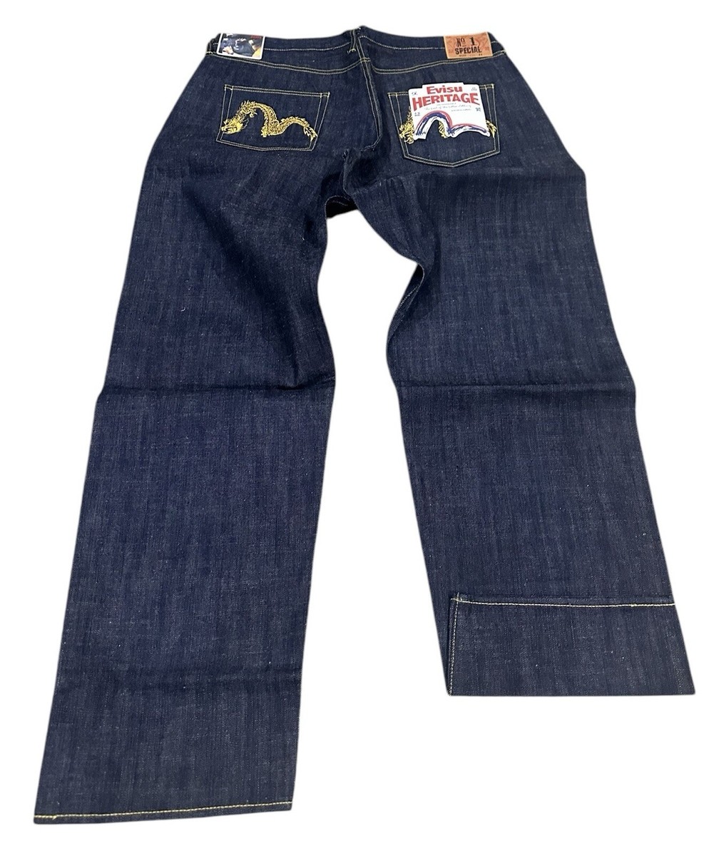 Vintage Evisu made in Japan special edition dragon Evisu logo