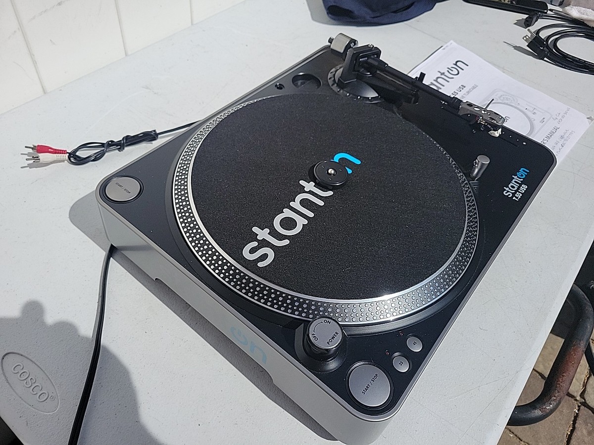 Rare - Stanton T.55 USB Belt Drive DJ Turntable W/USB Connectivity