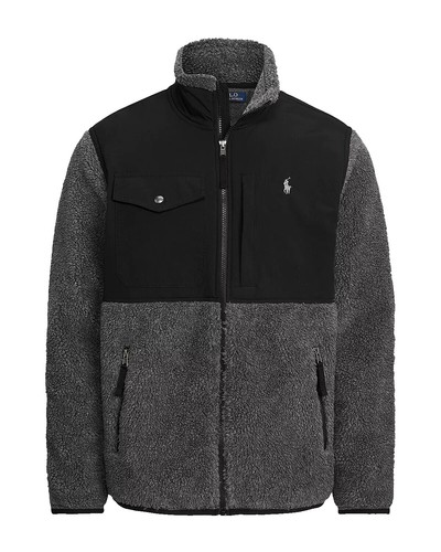 Vtg Y2K Polo Sport Ralph Lauren 1/4 Zip Windbreaker Jacket Flag