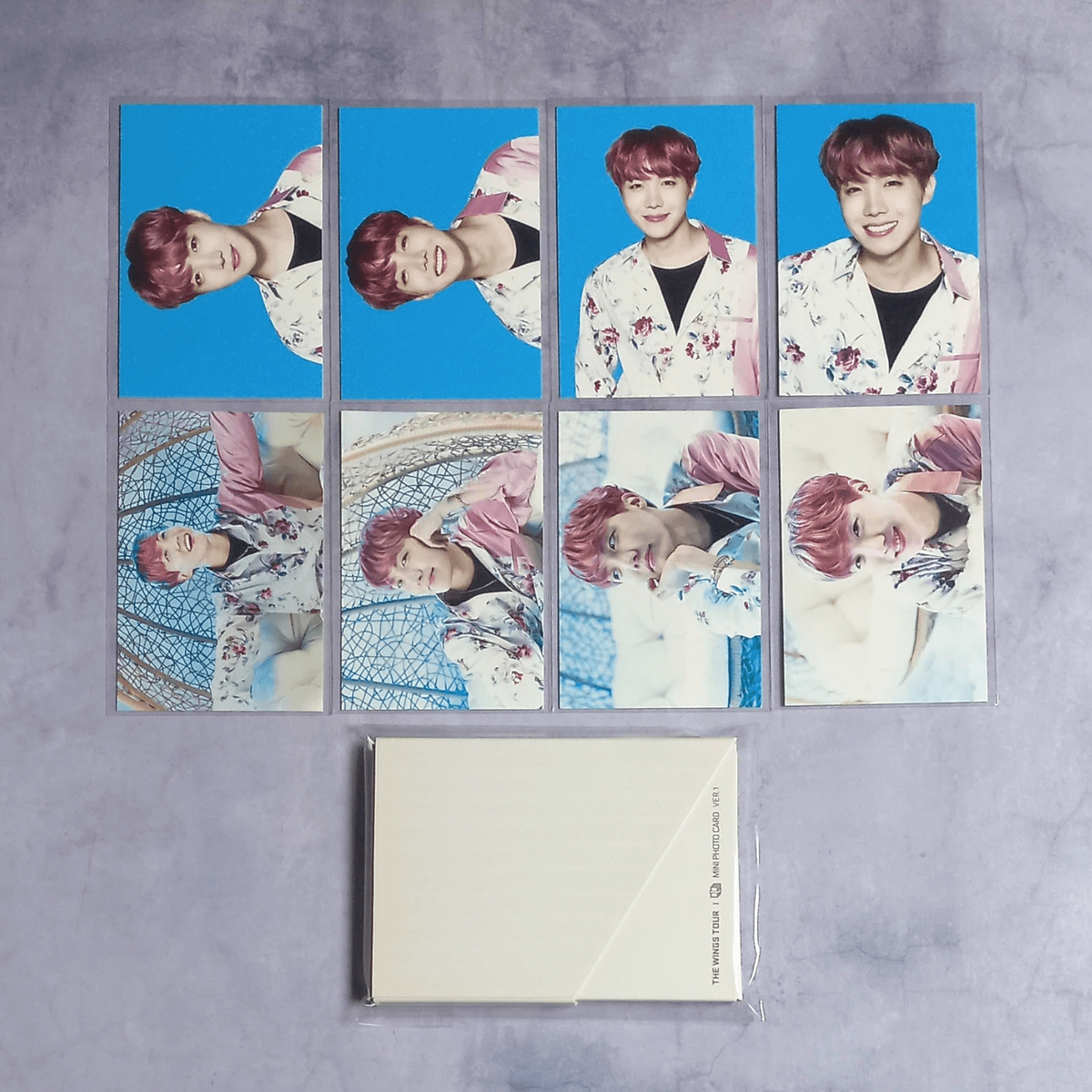 BTS 2017 THE WINGS TOUR Seoul Official Mini Photo Card Ver. 1 - J