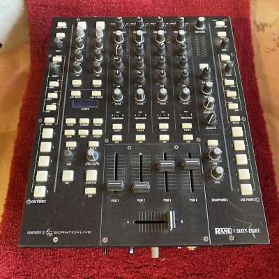 Rane Sixty Eight 68 4 channel DJ Mixer for Serato Scratch Live DJ