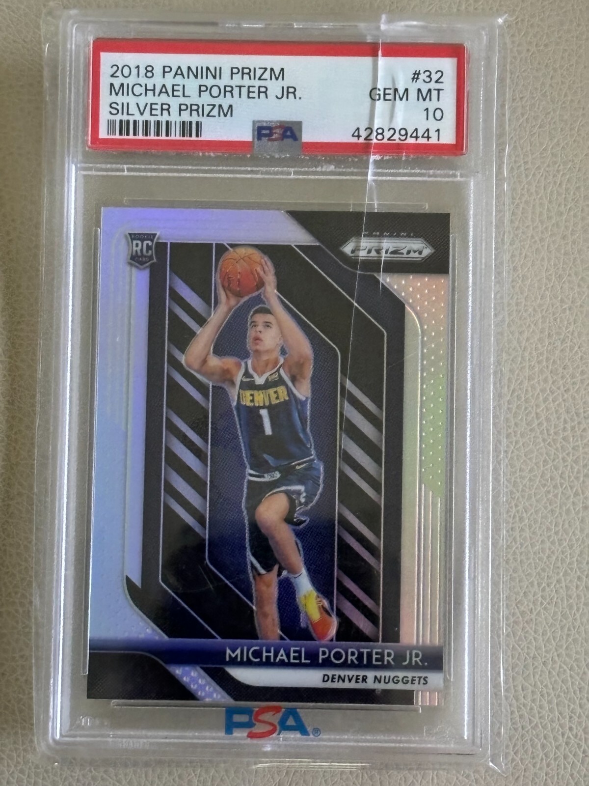 Michael Porter Jr. 2018 Prizm #32 Silver Price Guide - Sports Card