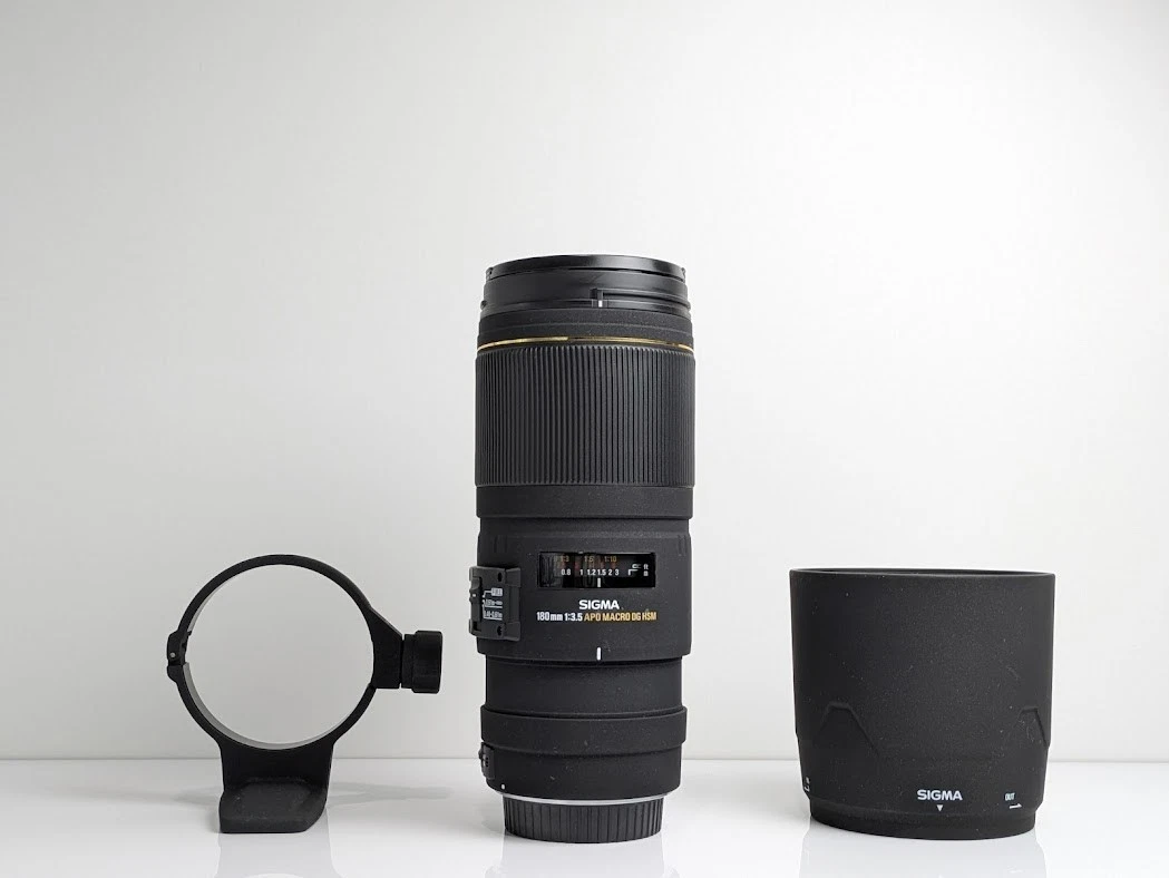 シグマ 180mm F3.5APO MACRO EX sony Aマウント美品 シグマ 180mm F3