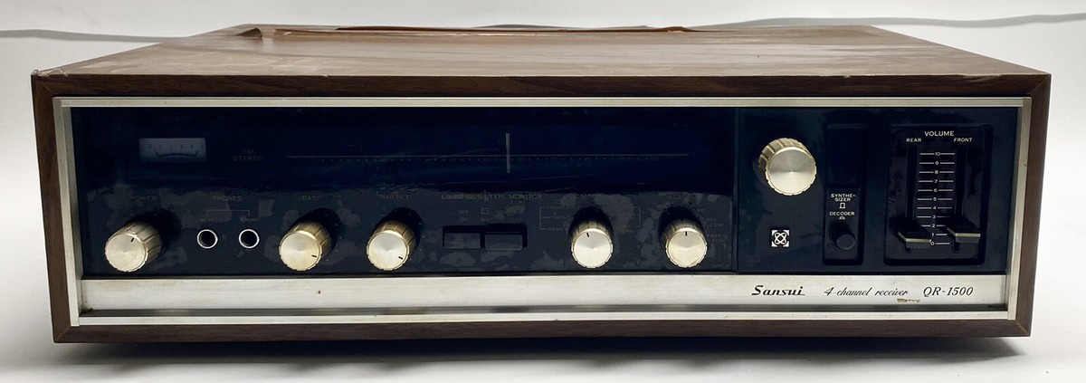 Vintage Sansui QR-1500 Quadraphonic 4 Channel Stereo Receiver