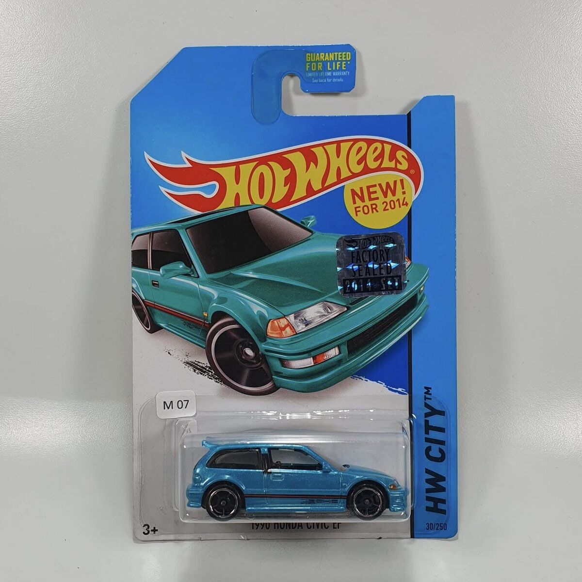 Hot Wheels Factory Sealed 2014 - 1990 Honda Civic EF HW City