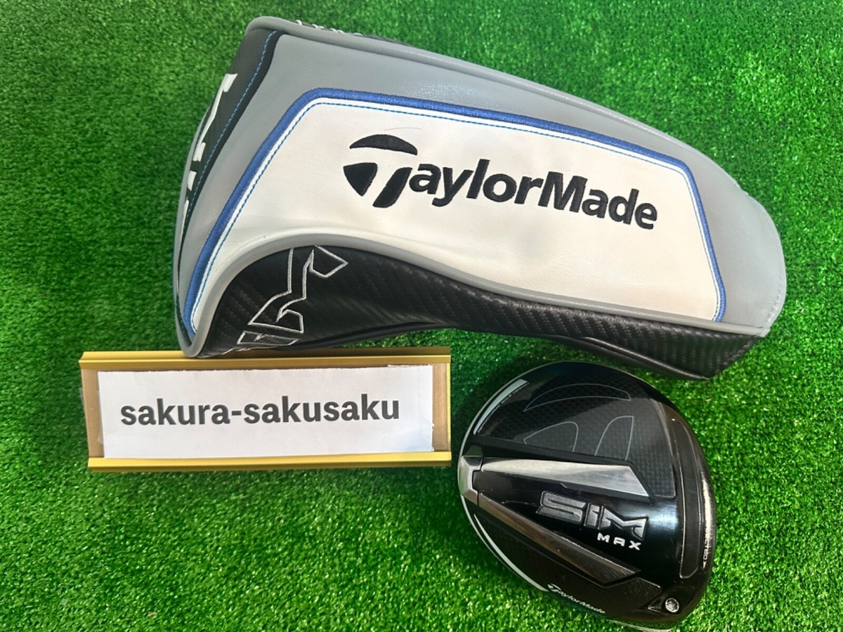 テーラーメイド sim max ドライバーヘッド 10.5 ヘッドカバー付き