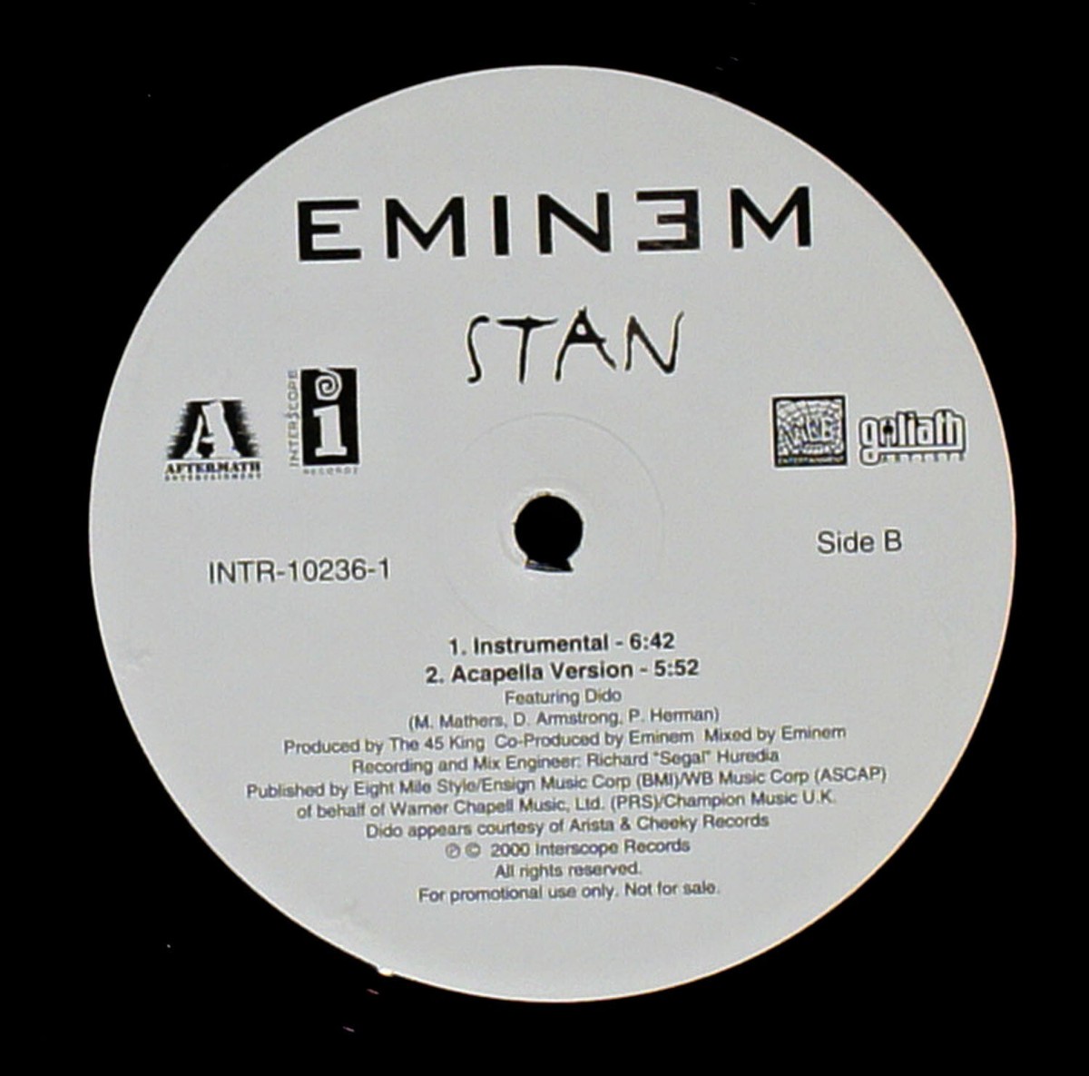 Eminem - Stan - original 12