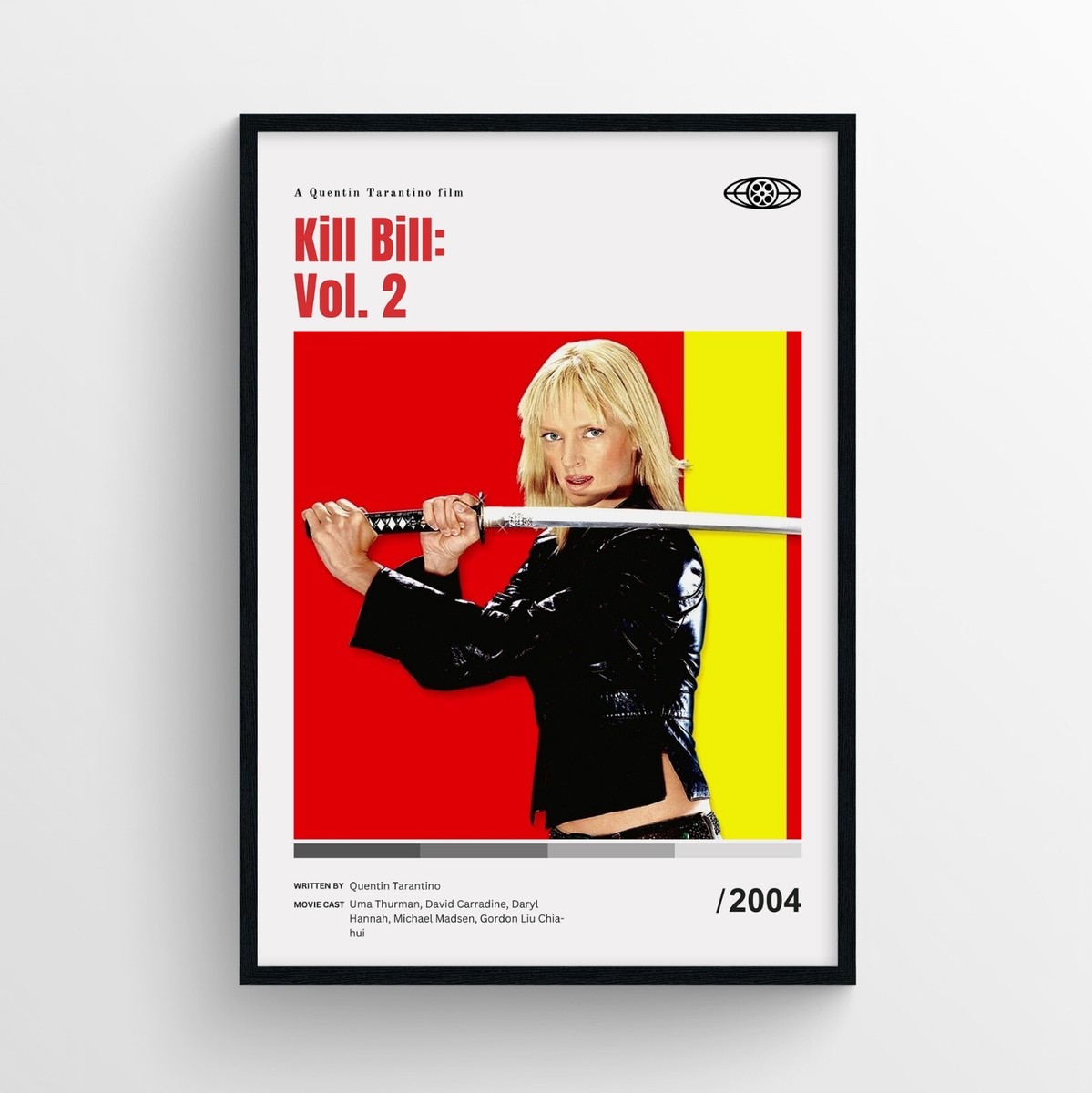 Kill Bill: Vol. 2 Movie Poster Print, Wall Art - Unframed | eBay