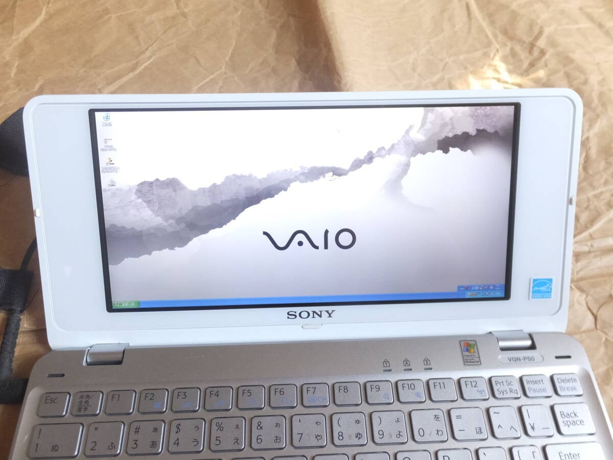 SONY VAIO VGN-P50 type P Pocket Style Portable UMPC White USED | eBay