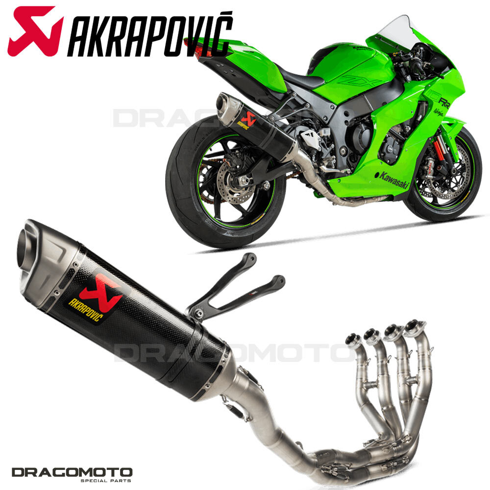 KAWASAKI ZX-10 R 2021-2025 Full exhaust AKRAPOVIC Carbon RC S