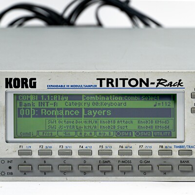 Korg Triton Rack - Fully Featured Pro Synth Module with Power