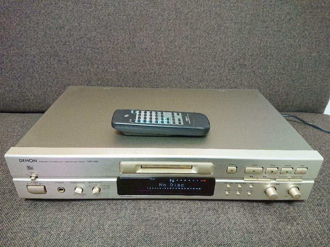 Denon Dmd-800 Md Mini Disc Deck Player Recorder Pre-Owned | eBay
