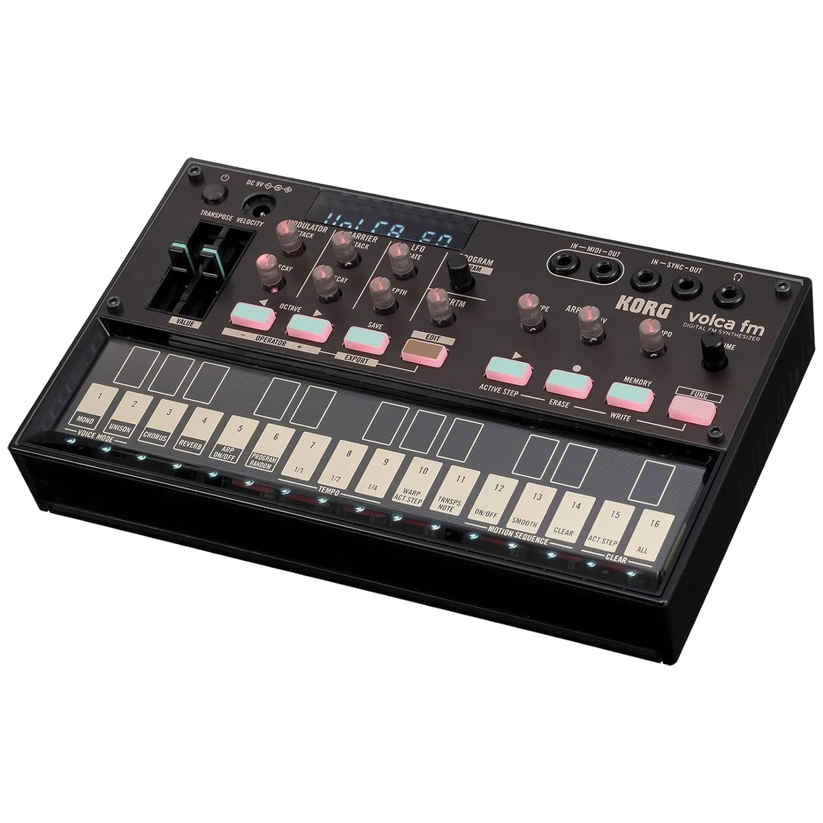 Korg Volca FM2 Synthesizer with Sequencer - Black for sale online