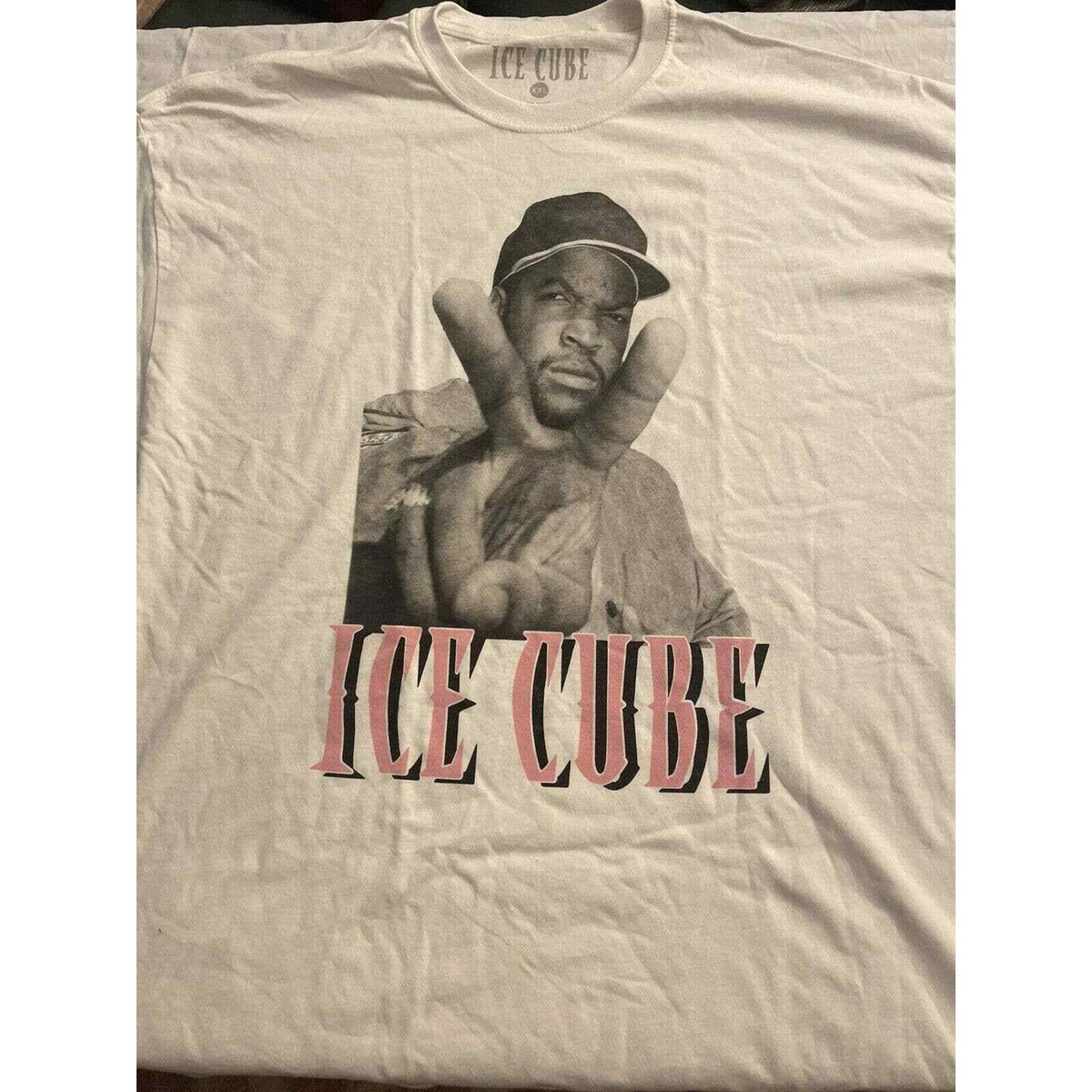 Ice Cube Pink Peace Sign Men's Tshirt Size XXL | eBay