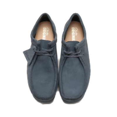 Clarks Wallabee GORE-TEX Blue Grey Suede 26176570 UK 4-13 | eBay